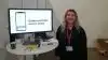 Rebecca Schwarz er projektmedarbejder hos Crop, der har udviklet og udbyder appen ”Farmer to farmer”, præsenterede appen i forbindelse med NutriFair. Foto: John Ankersen