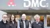 Med virkning fra 15. februar er Kverneland tilbage hos Dansk Maskincenter i Toftlund. Fra venstre salgschef Troels Pontoppidan Hansen, Kverneland, DMC-direktør Charlotte Villum, daglig leder Ivan Fisher og indehaver Henning Lund Andersen.
