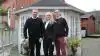 Trekløveret på kontoret hos Agriteam Horsens fra venstre: Peder Riishøj, indehaver, Merete Schwartz sælger og mægler, og yderst til højre Chris Kjer, der er sagskoordinator. Foto: John Ankersen