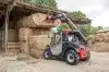 Den nye Manitou-teleskoplæsser, MLT420-60 H, har en løftehøjde på knap 4,5 meter, en rækkevidde på godt 2,6 meter og en kapacitet på to tons.