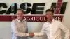 Ny marketing manager Martin Geert-Jørgensen (tv) og ny distriktschef Markus Ågren hos Case IH.