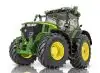 I den opdaterede John Deere 7R-traktorserie yder topmodellen 388 hk med intelligent strømstyring (IPM).