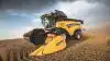 De mellemstore New Holland-tærskere er nu udstyret med den såkaldte crossover-teknologi, der ifølge New Holland giver 25 procent højere kapacitet. Foto: New Holland