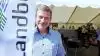 Formand for LandboSyd, Mogens Dall, glæder sig til åbning af nyt kontor i Odense. 