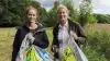 Maria Reumert Gjerding, præsident i Danmarks Naturfredningsforening og Anne Arhnung, adm. direktør i Landbrug & Fødevarer. Foto: L&F