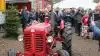 Nye Borgerliges formand, Pernille Vermund, ankom standsmæssigt på veterantraktor ved traktordemonstrationen forleden i Agerskov, hvor hun var blandt talerne. Foto: John Ankersen

