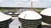Der er i forvejen en række biogasanlæg i Sønderjylland, her Sønderjysk Biogas. Et mere ved Kværs er for meget af det gode, mener landmand Lars Lenger. Foto: Christer Holte