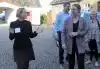 Marie-Louise Boisen Lendal (til venstre), direktør og medstifter af Tænketanken Frej, mener, at regeringen nemt kan nuppe den strategi, som Landbrug & Fødevarer, Dansk Vegetarisk Forening og Frej har præsenteret. Her ses hun med med miljøminister Lea Wermelin (S) under en konference i Nordsjælland tidligere på året.