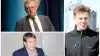 Formand for Landbrug & Fødevarer Svineproduktion, Erik Larsen (øverst til venstre), formand for Danske Svineproducenter, Kim Heiselberg (til højre), og formand for Danske Slagterier, Asger Krogsgaard, er gået sammen om at udvikle en vision for den danske svinebranche for 2050.