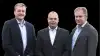 Formændene for Lemvigegnens Landboforening, Landboforeningen Limfjord og Landbo Thy, Morten Agger, Lars Kristensen og Leif Gravesen, appellerer medlemmerne til at stemme for en fusion af de tre foreninger til en fælles forening. Foto: Foreningerne bag Fjordland