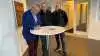 Kim Lykke Jensen, formand, Udvalget for Natur, Teknik og Miljø, Syddjurs Kommune (midten) og næstformand i udvalget, Jørgen Ivar Mikkelsen (th.) var på besøg hos Djursland Landboforening. Her underskrev de sammen med Hans Gæmelke, formand for Djursland landboforening (tv.), en klimapartnerskabsaftale, som skal styrke dialogen og bidrage til, hvordan landbruget og kommunen sammen løser klimaudfordringerne. Foto: Djursland Landboforening