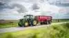 I DLG PowerMix Transport Test 2.0 brugte den John Deere 6R 185 blot 355 g/kWh diesel og 14 g/kWh dieseludstødningsvæske (DEF). Det gør 6R 185 officielt den mest brændstofbesparende traktor under 250 hk på vejen. Arkivfoto