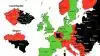 Der bliver længere og længere mellem de områder i Europa, hvor Danish Transportstandard ikke har indført restriktioner ved svinetransport. Kilde: Danish Transportstandard, Seges Svineprodution