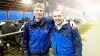 Landmand Finn Læbel ved Gram, (tv), er glad for at have ukrainske Alex ansat som fodermester.