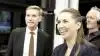 Socialdemokratiets formand Mette Frederiksen og Dansk Folkepartis formand Kristian Thulesen Dahl storroste begge dansk landbrug under onsdag aftens møde hos Sagro i Billund. Når det kommer til ønsket om mere udenlandsk arbejdskraft, så må landbruget dog kigge en anden vej. Foto: Lasse Ege Pedersen